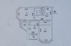 2-комнатная квартира, 59.3 м² - фото 29