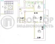 2-комнатная квартира, 59.5 м² - фото 31
