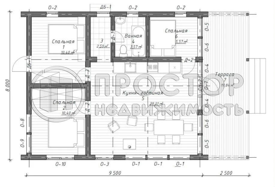 Дом, 76 м² - фото 17