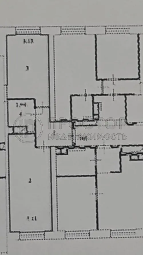 1-комнатная квартира, 45.7 м² - фото 24