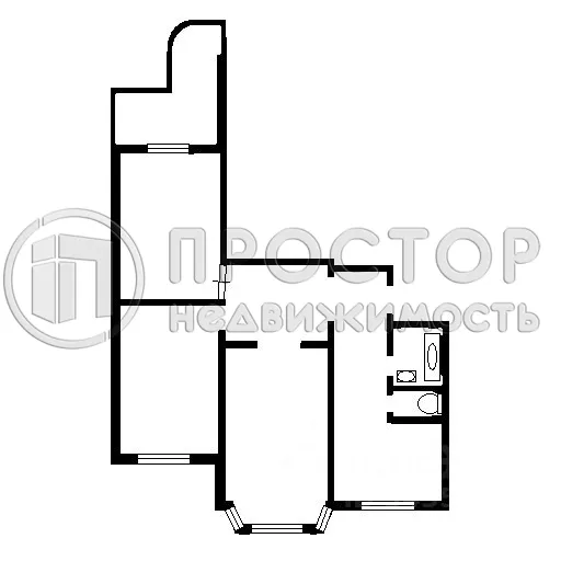 3-комнатная квартира, 76 м² - фото 16