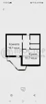 1-комнатная квартира, 33.7 м² - фото 39