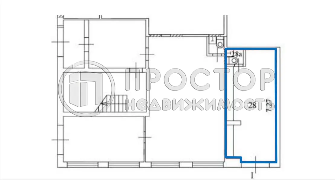 Коммерческая недвижимость (торговое), 22.2 м² - фото 4