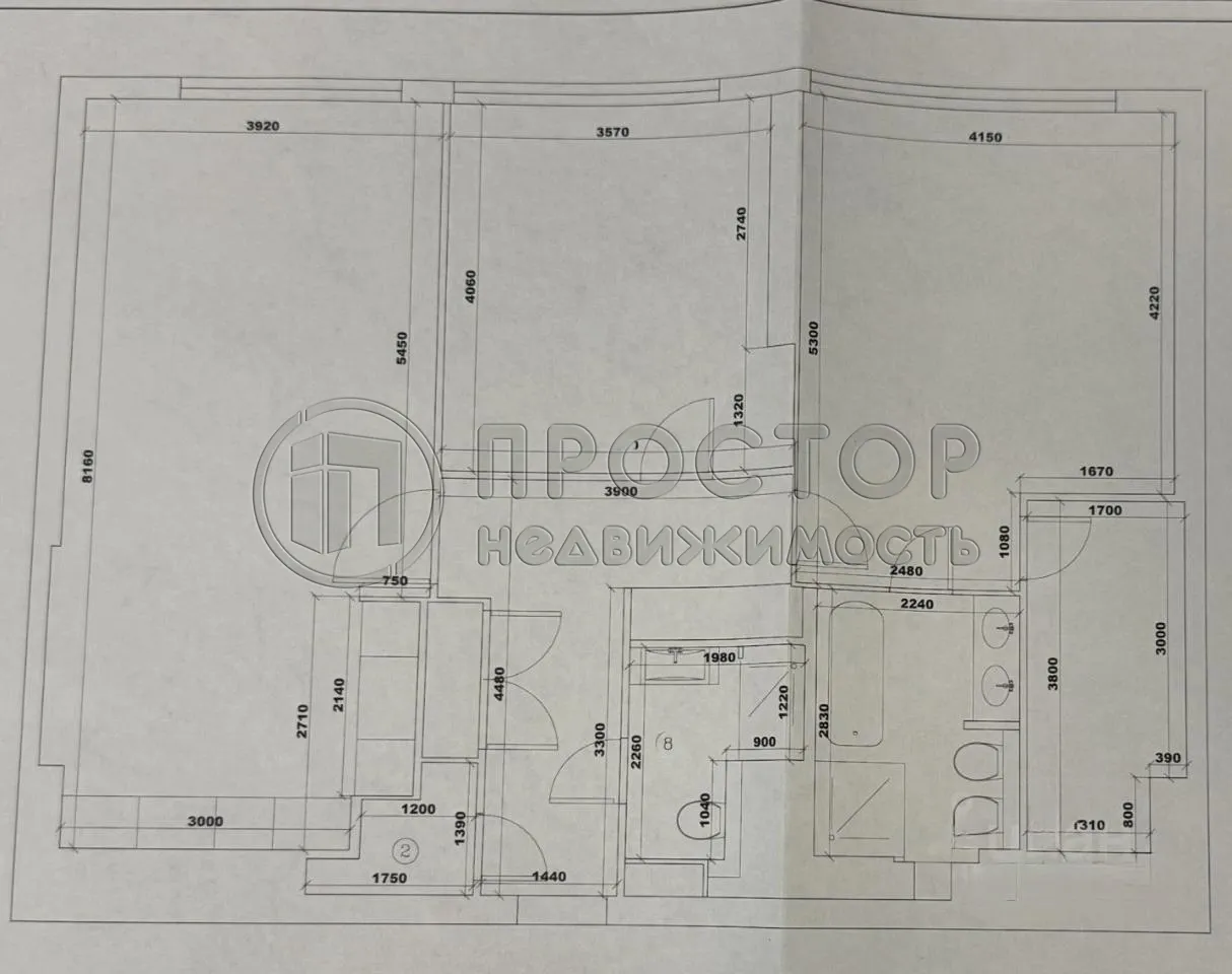 2-комнатная квартира, 97.4 м² - фото 10