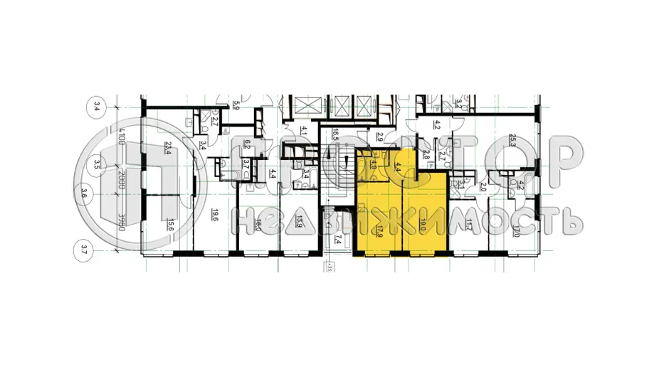 1-комнатная квартира, 46.2 м² - фото 9