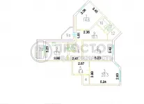 3-комнатная квартира, 97.2 м² - фото 21