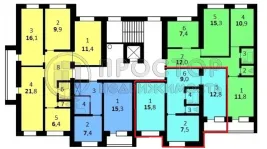 2-комнатная квартира, 48.6 м² - фото 39