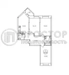 3-комнатная квартира, 82.6 м² - фото 39