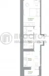 1-комнатная квартира, 36.4 м² - фото 37