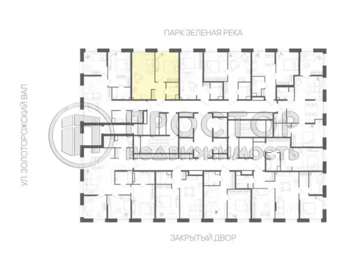 1-комнатная квартира, 46.8 м² - фото 18
