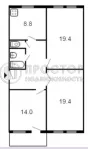 3-комнатная квартира, 79.7 м² - фото 35