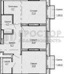2-комнатная квартира, 57.8 м² - фото 31