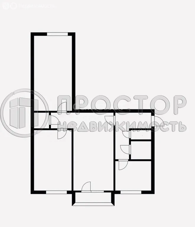3-комнатная квартира, 55 м² - фото 21