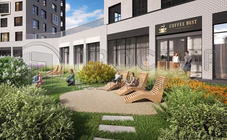 1-комнатная квартира, 40.45 м² - фото 9