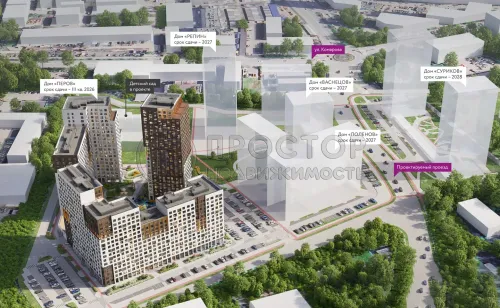 1-комнатная квартира, 40.45 м² - фото 12
