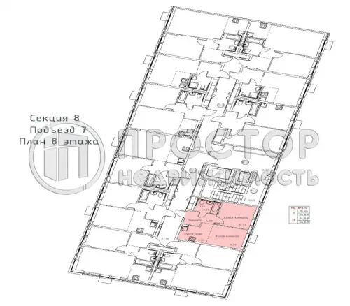 2-комнатная квартира, 34.68 м² - фото 7