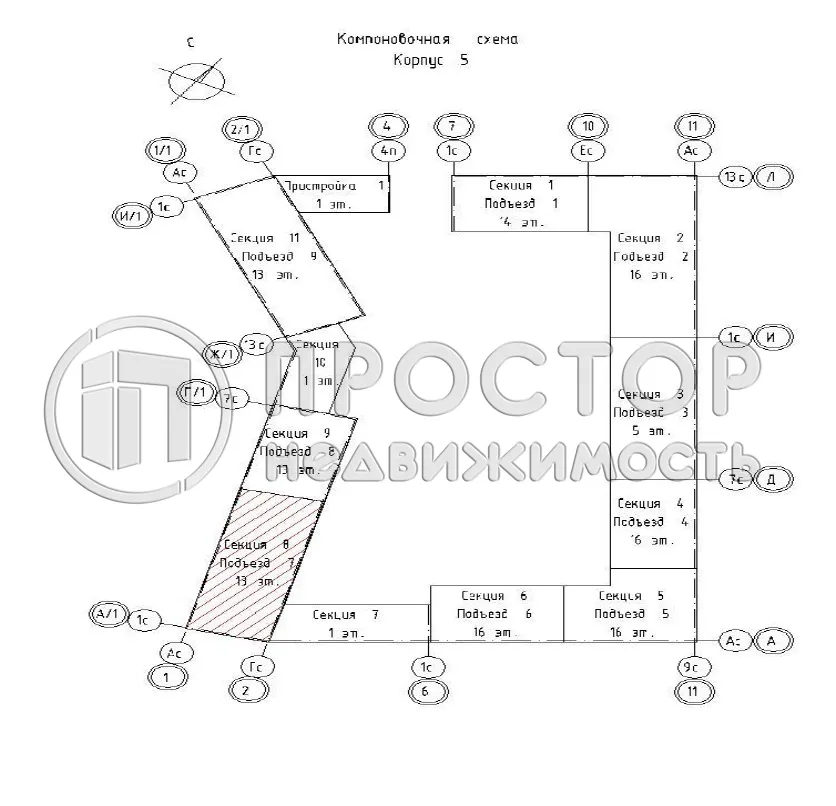 2-комнатная квартира, 34.68 м² - фото 11