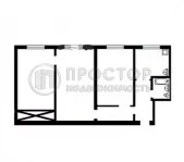 3-комнатная квартира, 54.6 м² - фото 37