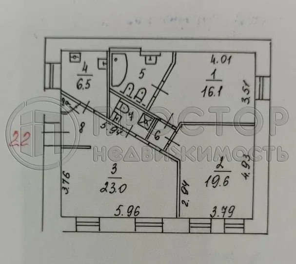 3-комнатная квартира, 81.5 м² - фото 37