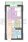 Студия, 31.8 м² - фото 15
