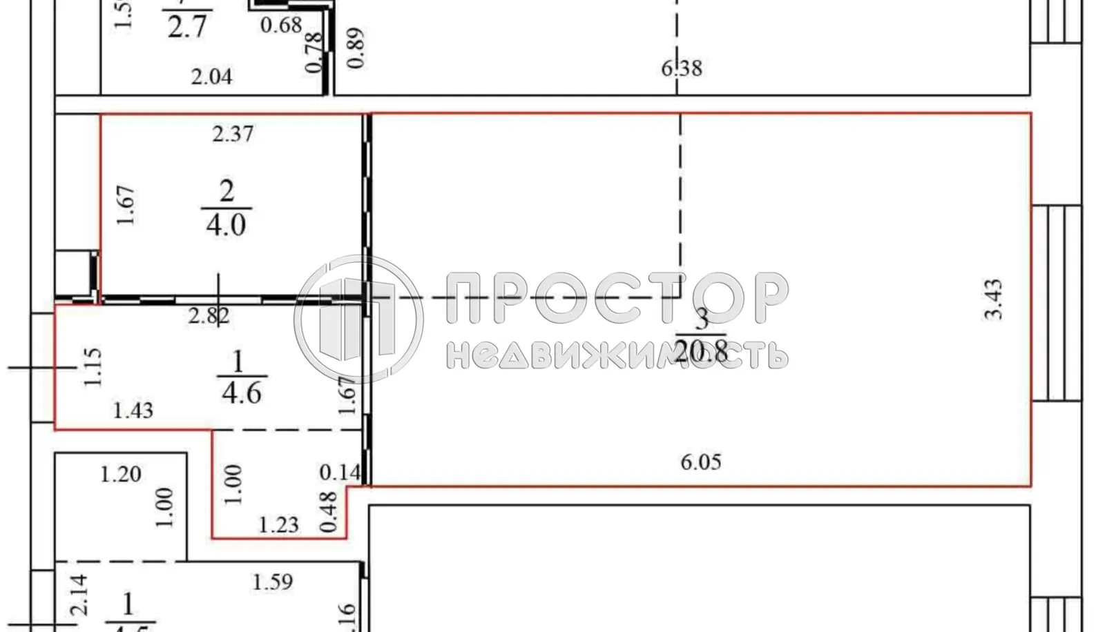 Студия, 29.4 м² - фото 26