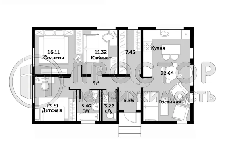 Дом, 108 м² - фото 23