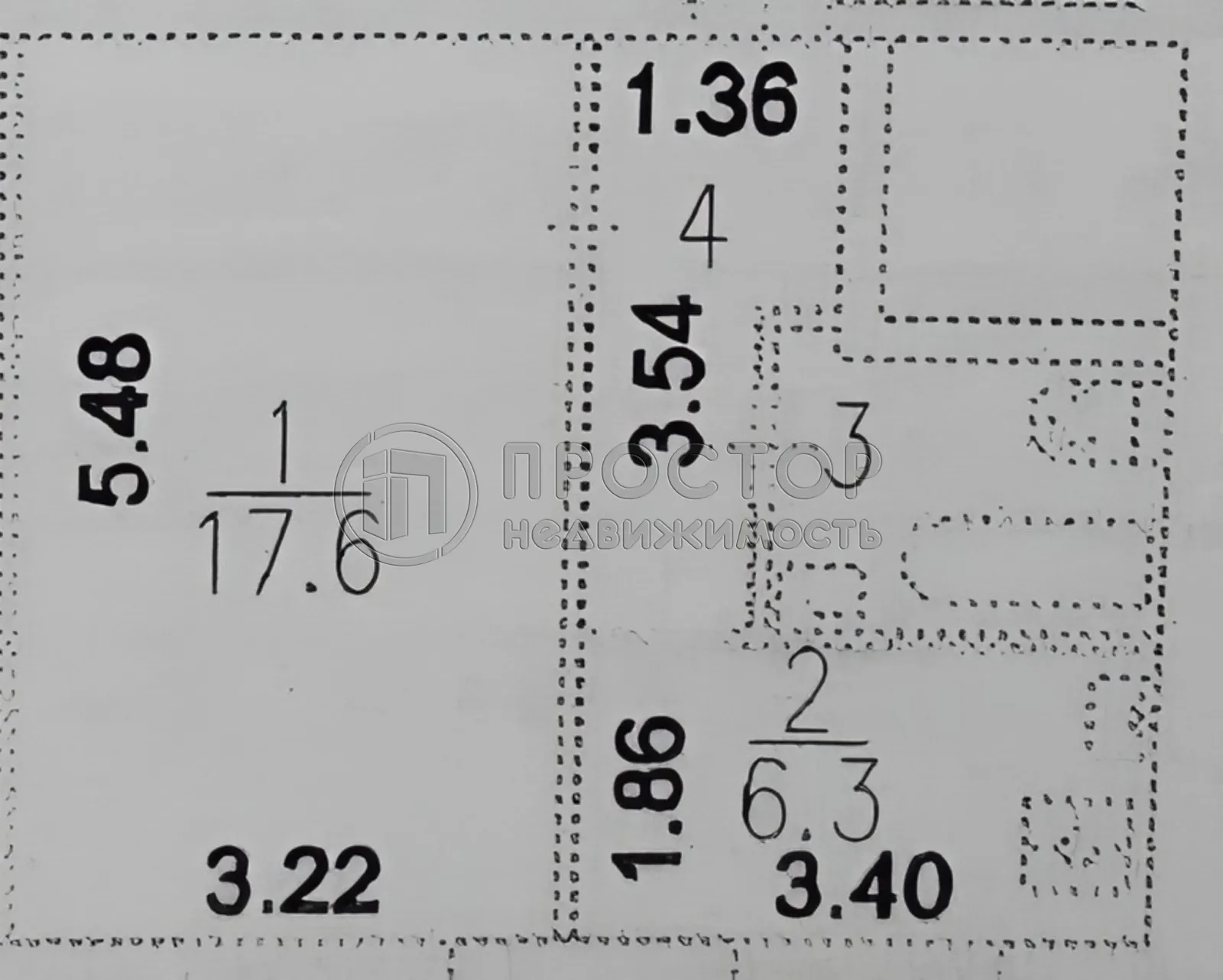 1-комнатная квартира, 34.5 м² - фото 9