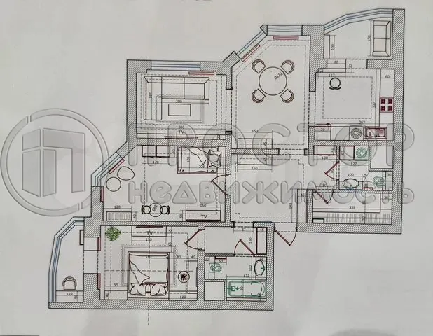 4-комнатная квартира, 105 м² - фото 50