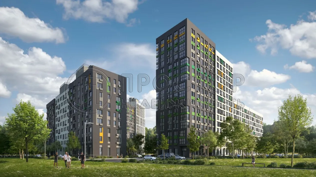 1-комнатная квартира, 37.1 м² - фото 2