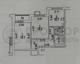 2-комнатная квартира, 60 м² - фото 25