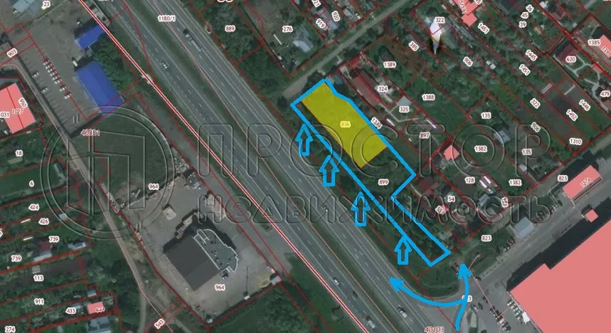 Коммерческая недвижимость (земельный участок),  м² - фото 3