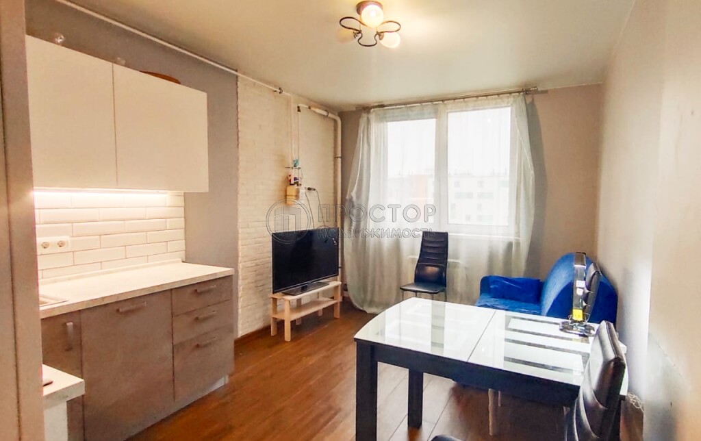 1-комнатная квартира, 39 м.кв.