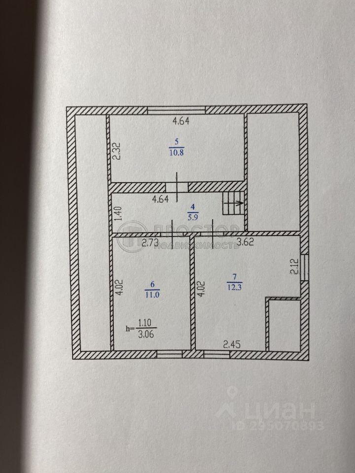 дом, 86.3 м² - фото 35