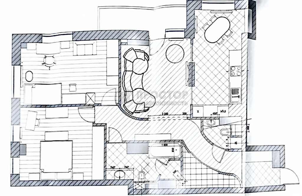 3-комнатная квартира, 103.1 м² - фото 29