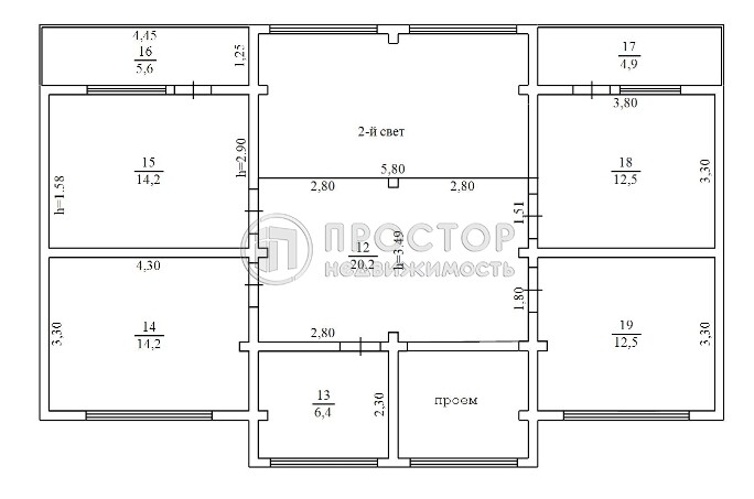 дом, 207.9 м² - фото 49