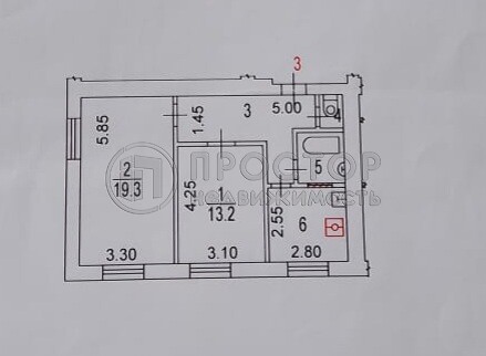 2-комнатная квартира, 52 м² - фото 93