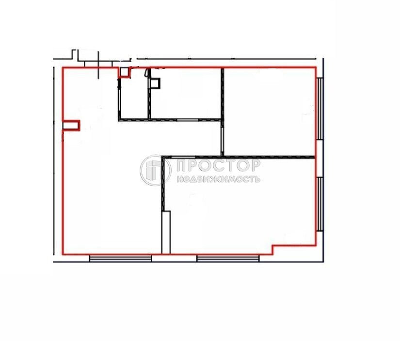 3-комнатная квартира, 59.1 м² - фото 109