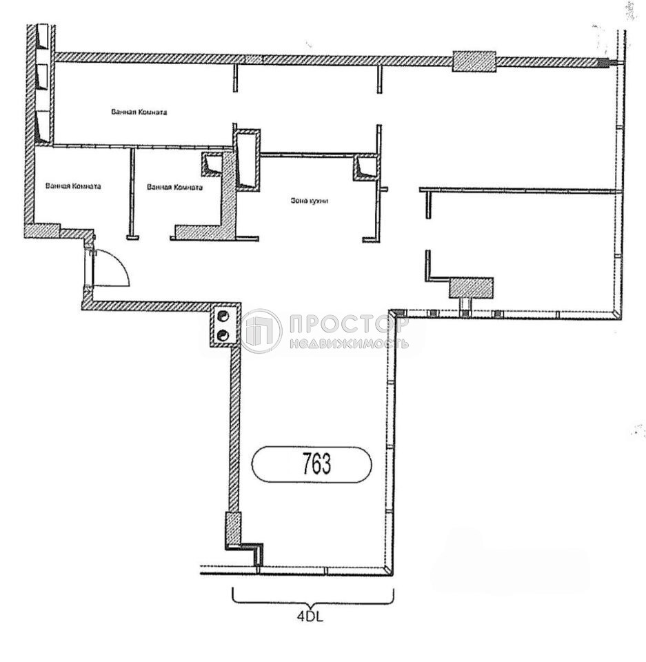 3-комнатная квартира, 134.6 м² - фото 19