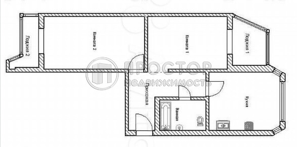 2-комнатная квартира, 69.5 м² - фото 81