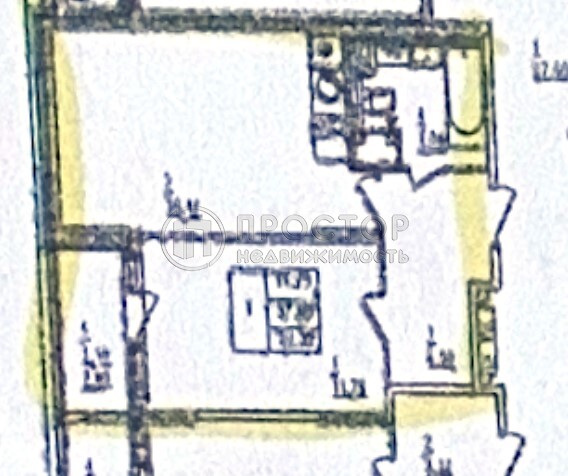 2-комнатная квартира, 40 м² - фото 25