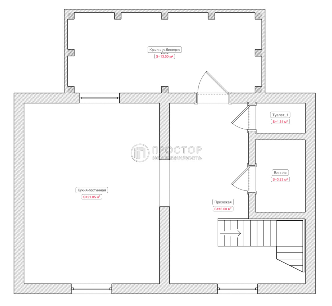 дом, 89.6 м² - фото 235