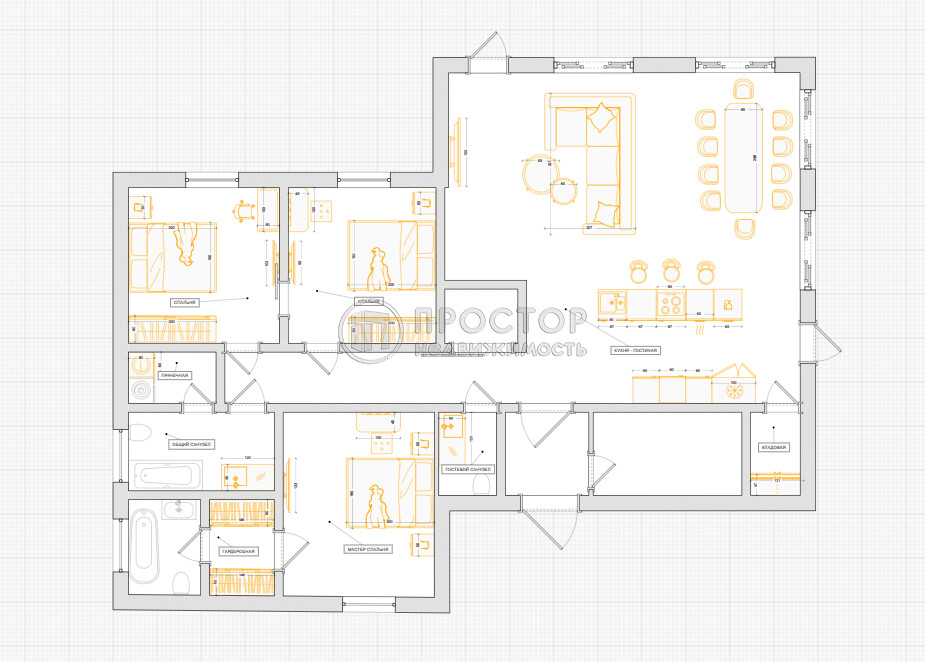 дом, 151.9 м² - фото 19
