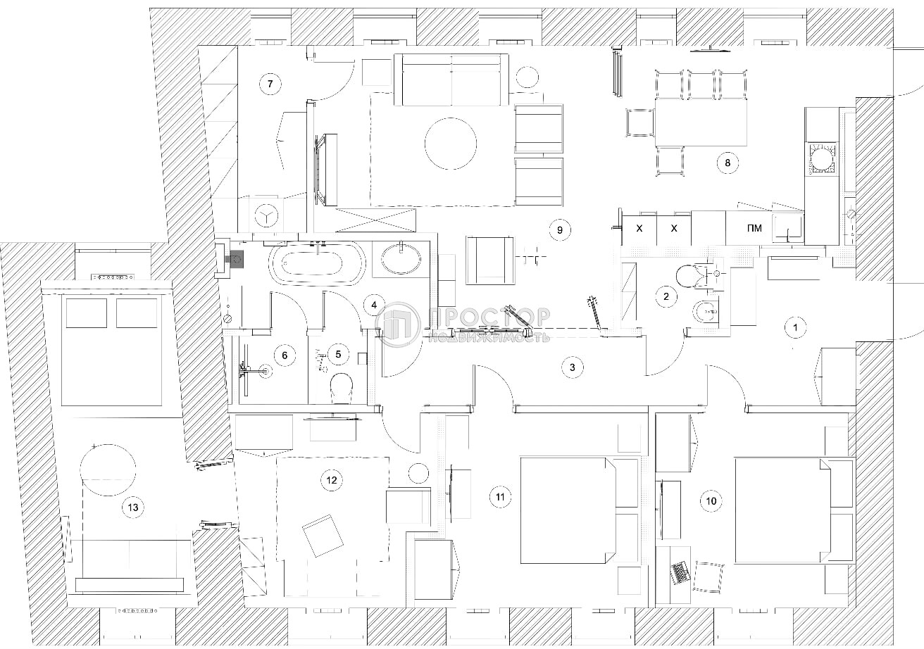 5-комнатная квартира, 115 м² - фото 52