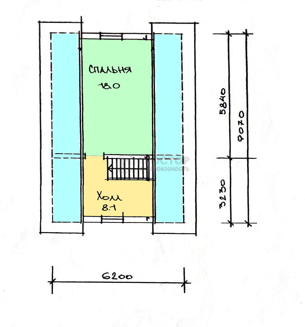дом, 90 м² - фото 113