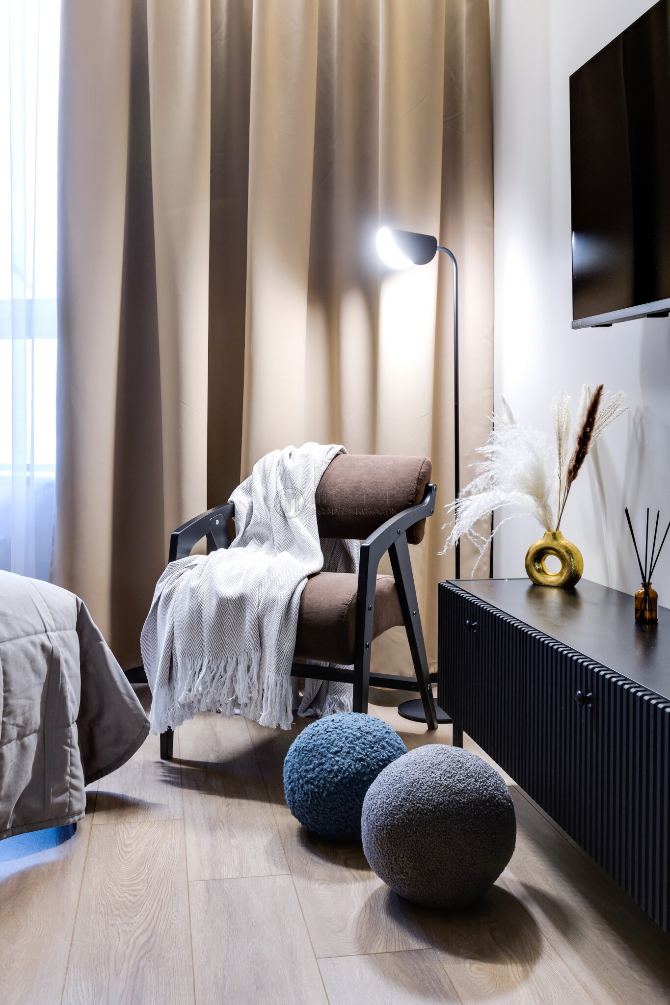 -комнатная квартира, 27 м² - фото 32