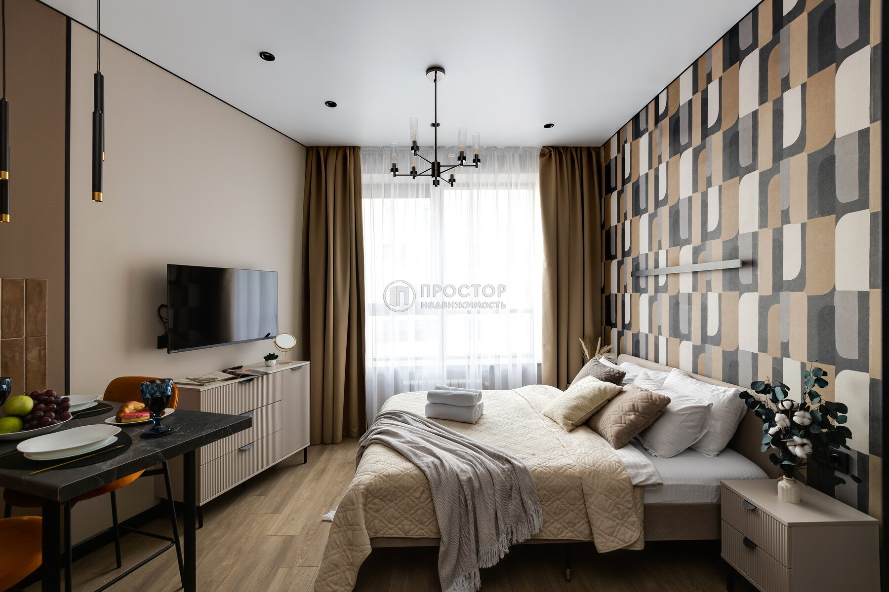 -комнатная квартира, 27 м² - фото 62