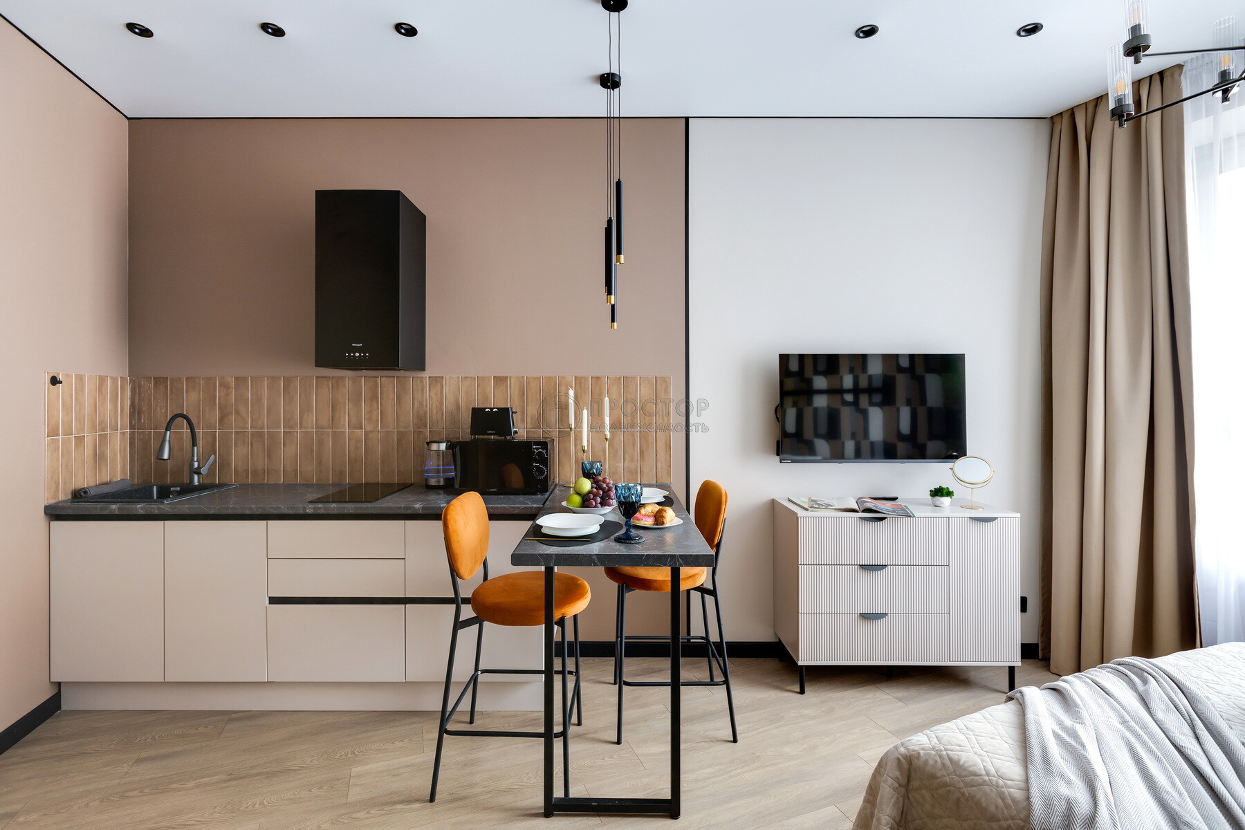-комнатная квартира, 27 м² - фото 82
