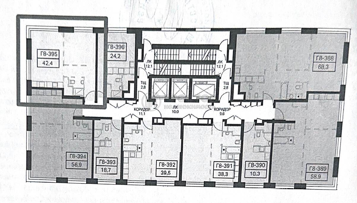 2-комнатная квартира, 40.5 м² - фото 12