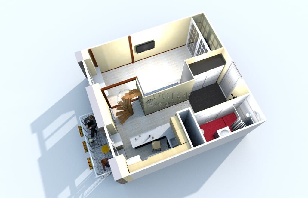 3-комнатная квартира, 58.5 м² - фото 36