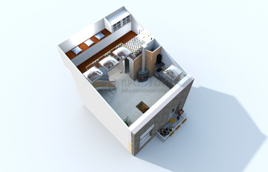 3-комнатная квартира, 58.5 м² - фото 37